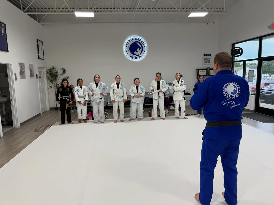 Jiu-Jitsu students training ground techniques and positional control at Renzo Gracie Murfreesboro